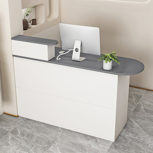 Compact Store Checkout Counter for Retail Spaces
